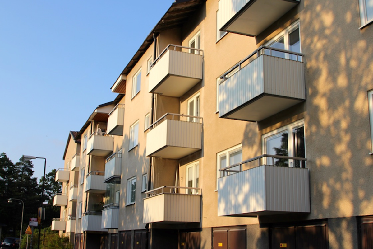 Starkfasad Balkonger